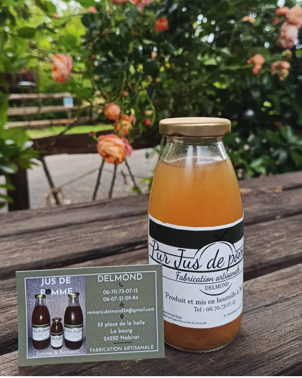 Jus de pomme local